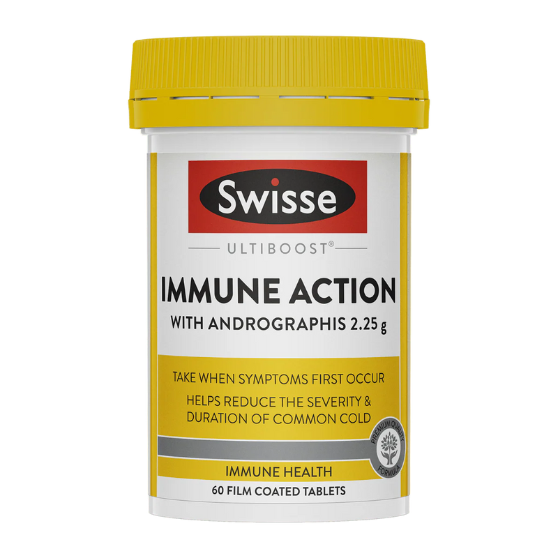 Ultiboost Immune Action by Swisse - 60 tablets