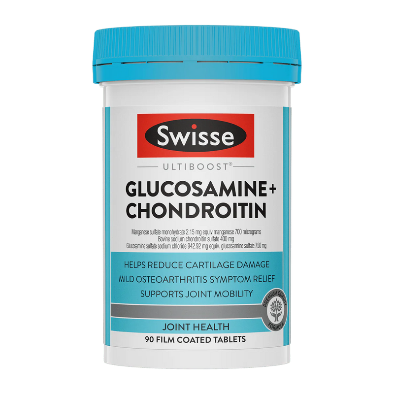Ultiboost Glucosamine + Chondroitin by Swisse - 90 tablets