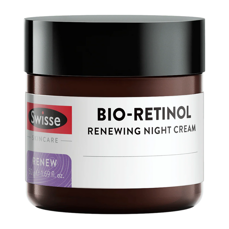 Skincare Bio-Retinol Renewing Night Cream by Swisse - 50g