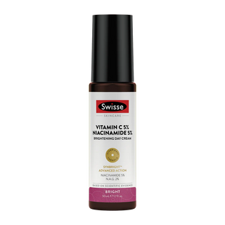 Skincare Vitamin C 5% Niacinamide 5% Brightening Day Cream by Swisse - 50ml
