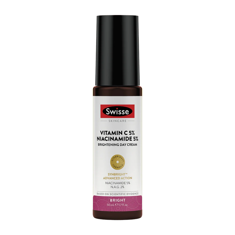 Skincare Vitamin C 5% Niacinamide 5% Brightening Day Cream by Swisse - 50ml