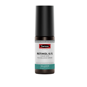 Skincare Retinol 0.1% Clear Skin P.M. Balance Serum by Swisse - 30ml
