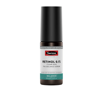 Skincare Retinol 0.1% Clear Skin P.M. Balance Serum by Swisse - 30ml