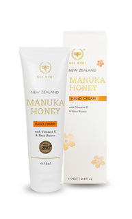 Manuka Honey Hand Cream 75ml - Bee Kiwi