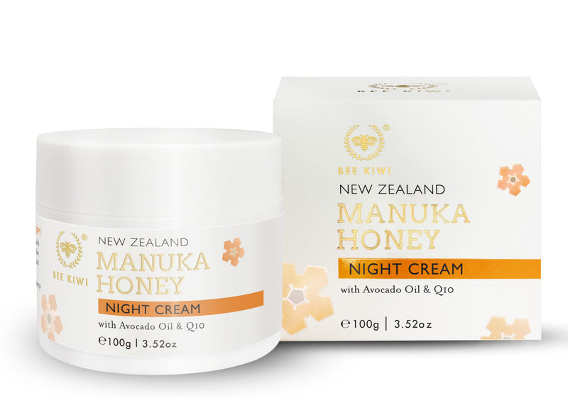 Manuka Honey Night Cream 100g - Bee Kiwi