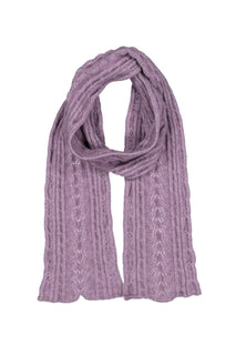 Possum Merino Cable Scarf - McDonald New Zealand
