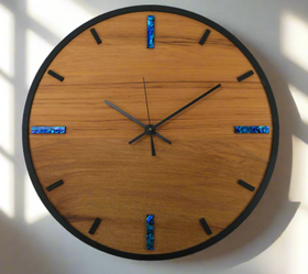 Paua and Rimu Clocks -  Ocean Shell Studios