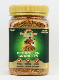 New Zealand Pollen Granules 250g - Nelson Honey