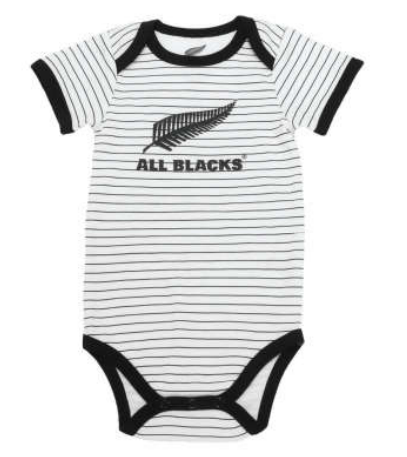 All Blacks Bodysuit - Black Stripe