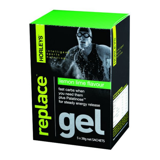 Replace Gel Energy Drink - Horleys - 5 x 38g Sachets