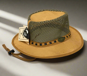 Suede Mesh Hat - Selke Enterprises