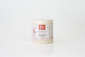 Aromatherapy Pillar Candle - Serenity - Candles Of New Zealand