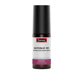 Skincare Glycolic 10% Resurfacing Night Serum by Swisse - 30ml