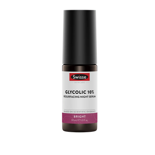 Skincare Glycolic 10% Resurfacing Night Serum by Swisse - 30ml