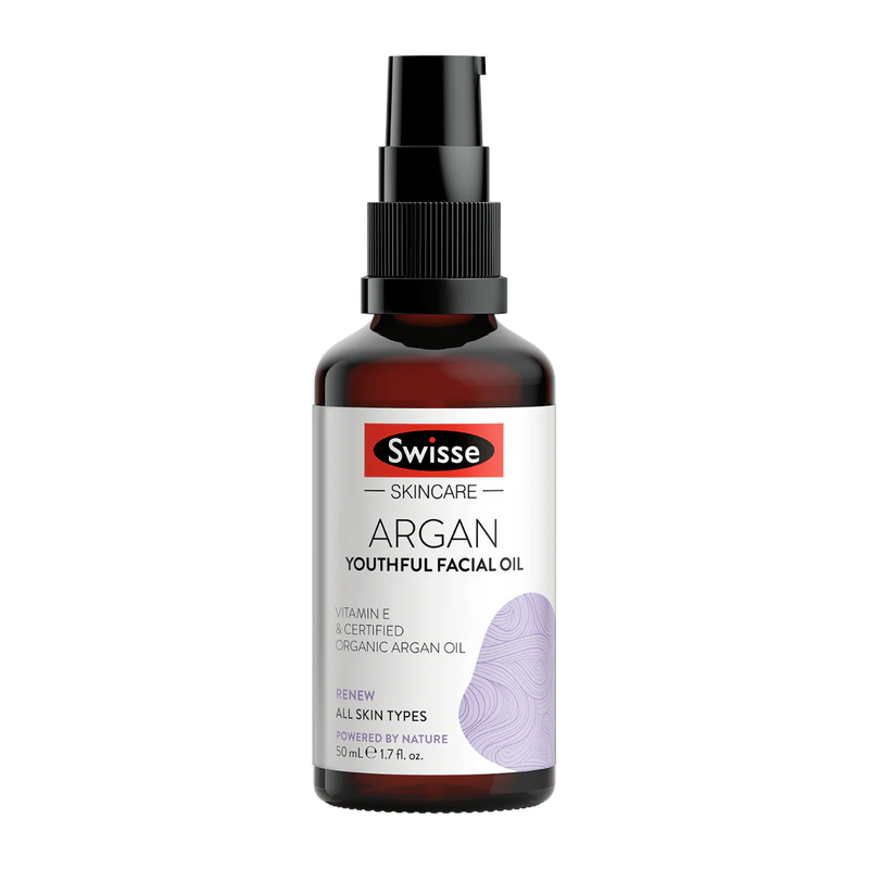 Skincare Argan Youthful Facial Oil by Swisse - 50ml