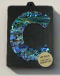 Paua Shell Letters - Ocean Shell Studios