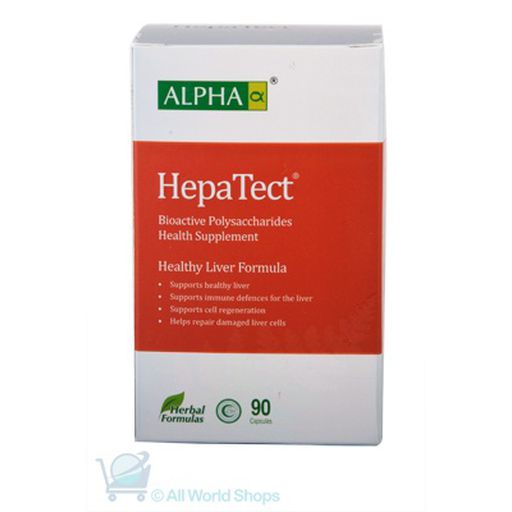 Hepa-Tect - Healthy Liver Formula - Alpha - 90 capsules