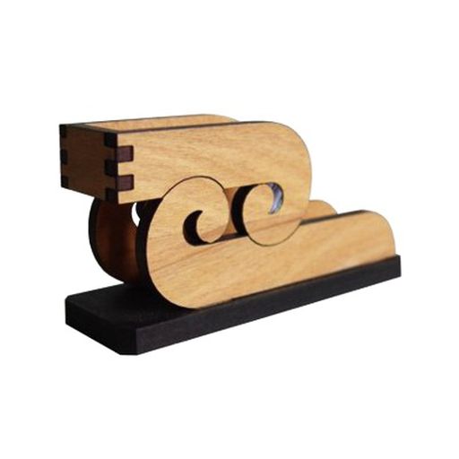 Wooden Business Card Holder - Koru Design - Aeon Giftware