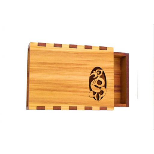 Wooden Business Card Box - Manaia Design - Aeon Giftware