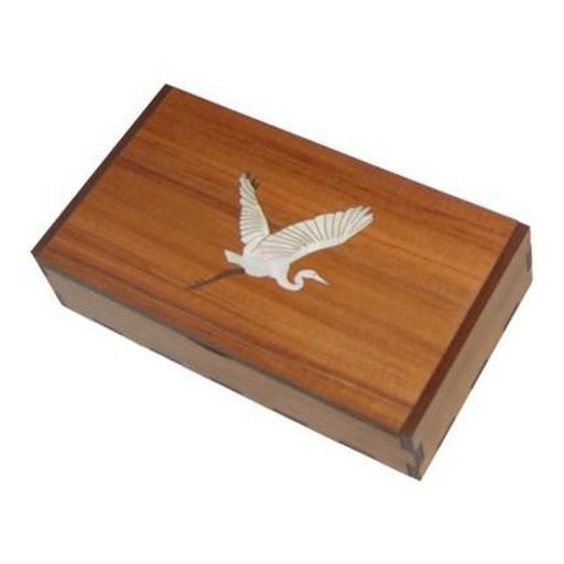 Wooden Trinket Box - New Zealand Heron - Aeon Giftware