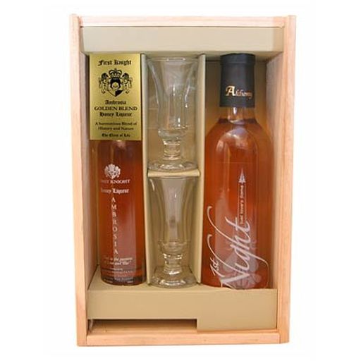 First Knight Ambrosia Honey Liqueur & Manuka Honey Wine Gift Pack - Alchemy Beverages