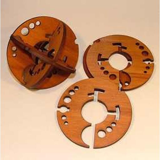 Orb Puzzle Coasters - Amazin Wood