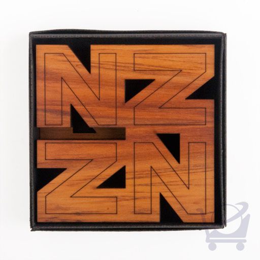 Square NZ Coasters - Amazin Wood