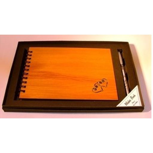 Memory Book & Pen Set With Koru Heart - Amazin Wood