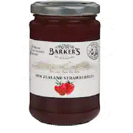 New Zealand Strawberry Jam - Barker's - 350g