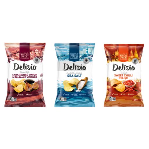 Delisio Potato Chips - Bluebird - 140g