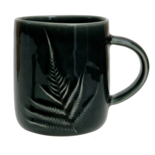 Ceramic Silver Fern Mug - Bob Steiner