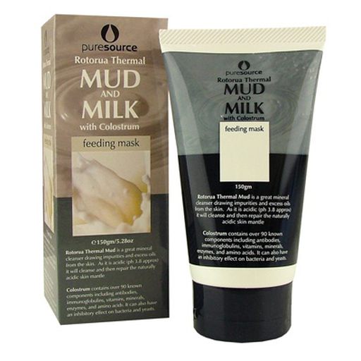 Rotorua Thermal Mud Mask & Milk With Colostrum - Pure Source -  150g