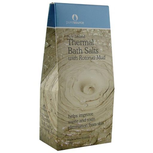Thermal Bath Salts With Rotorua Thermal Mud - Pure Source -  100g