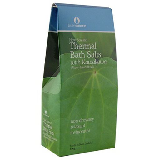 Thermal Bath Salts With Kawakawa - Pure Source - 100g