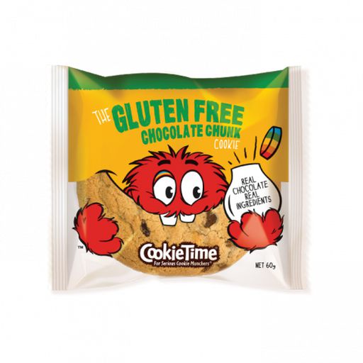 Gluten Free Choc Chunk Cookie - Cookie Time - 3 x 60g