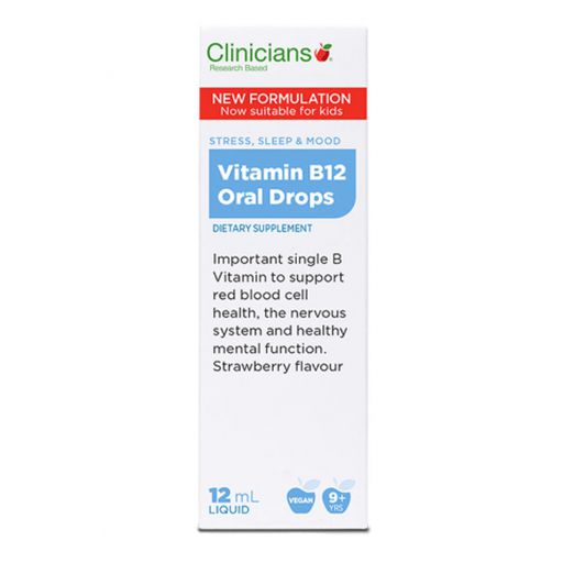 Vitamin B12 Oral Drops - Clinicians - 12ml
