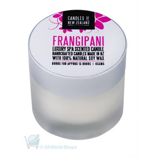 Luxury Spa Candle - Frangipani - Candles Of New Zealand