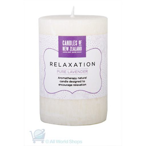 Aromatherapy Pillar Candle - Relaxation - Candles Of New Zealand
