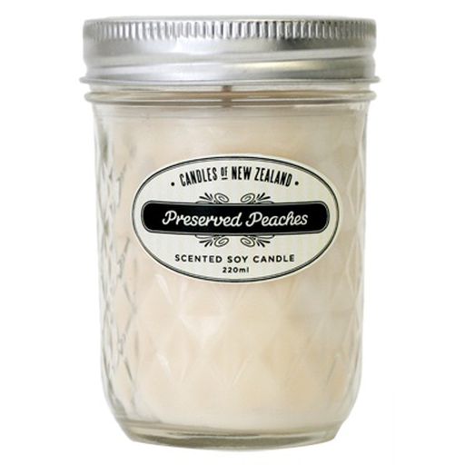 Scented Pantry Candles - Preserved Peaches - Candles Of New Zealand
