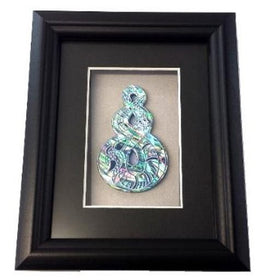 Framed Paua Twist - Dale Borland