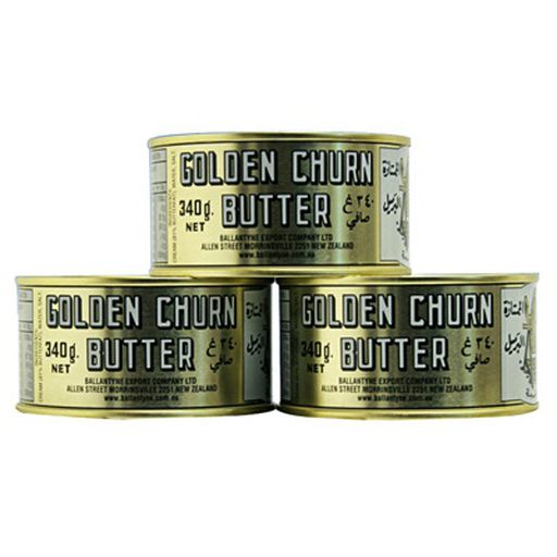 Golden Churn Butter - The Derek Corporation - 340g x 3