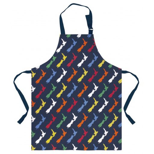 Apron - NZ Multi Colour Map - The Derek Corporation