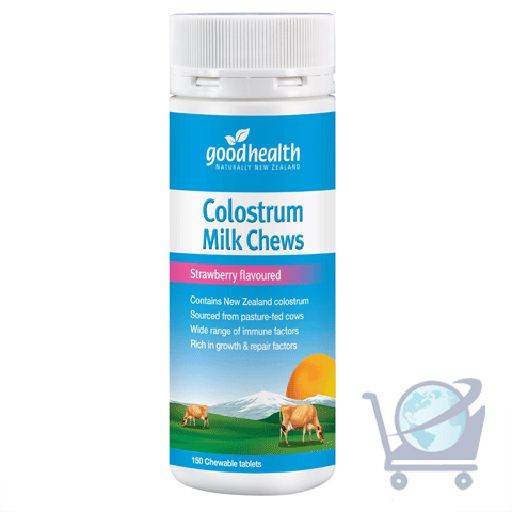 Colostrum Milk Chews Strawberry - Good Health - 150tabs