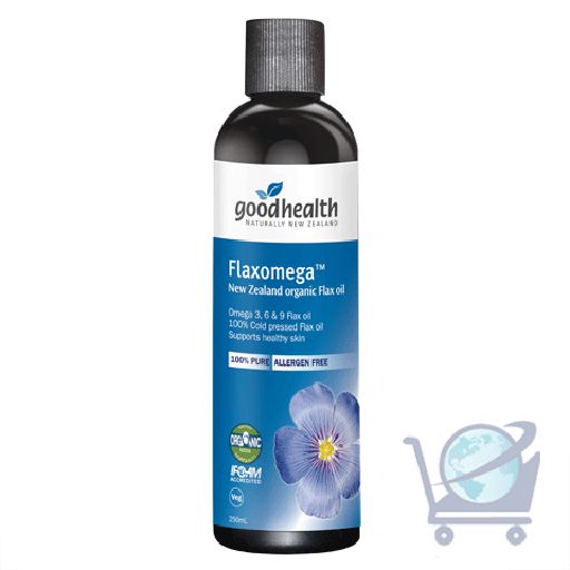 Flaxomega Oil Organic - Good Health -  250ml 