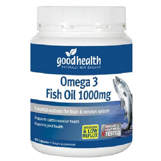 Omega 3 Fish Oil 1000mg - Good Health - 400caps