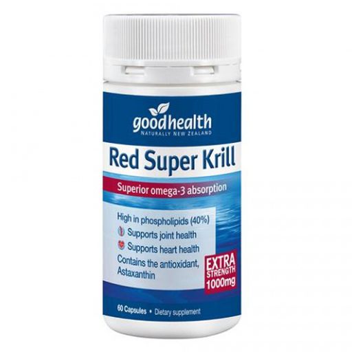 Red Super Krill 1000MG - Good Health - 60caps