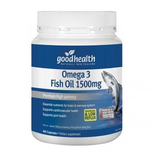 Omega 3 Fish Oil 1500mg - Good Health- 400caps