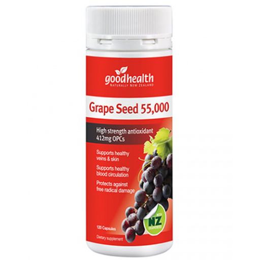 Grape Seed 55000 - Good Health - 120caps
