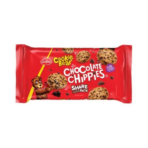 Cookie Bear Chocolate Chippies Twin Pack - Griffin's - 320g