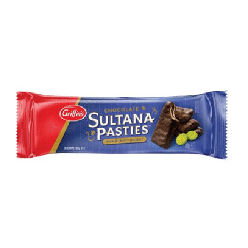 Sultana Pasties Chocolate Biscuits - Griffin's - 185g